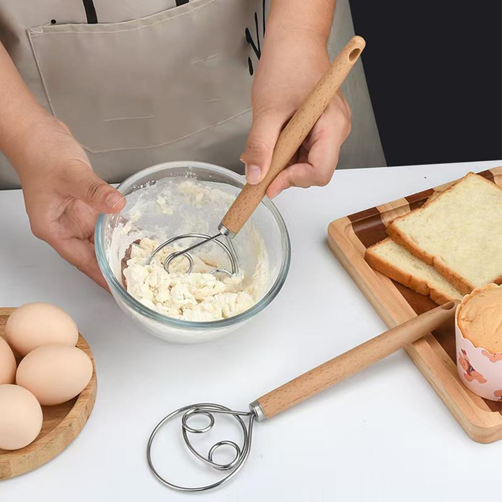 Danish Pancake Pan - 1 Buah Pengocok Adonan Denmark Baru